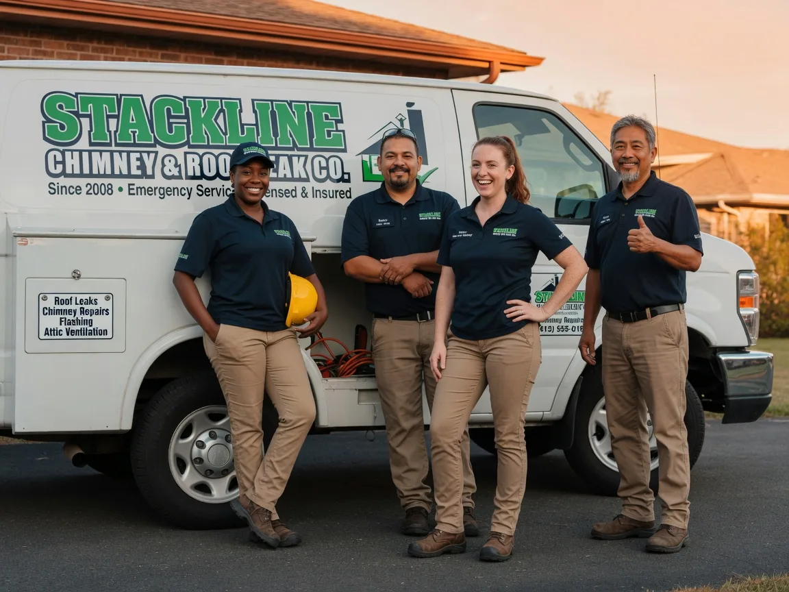Chimney flashing repair company in Trail, MN